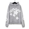 2026 New Womens Oversized Hooded Sweatshirt Letter Star Print Casual Pullover Hoodie