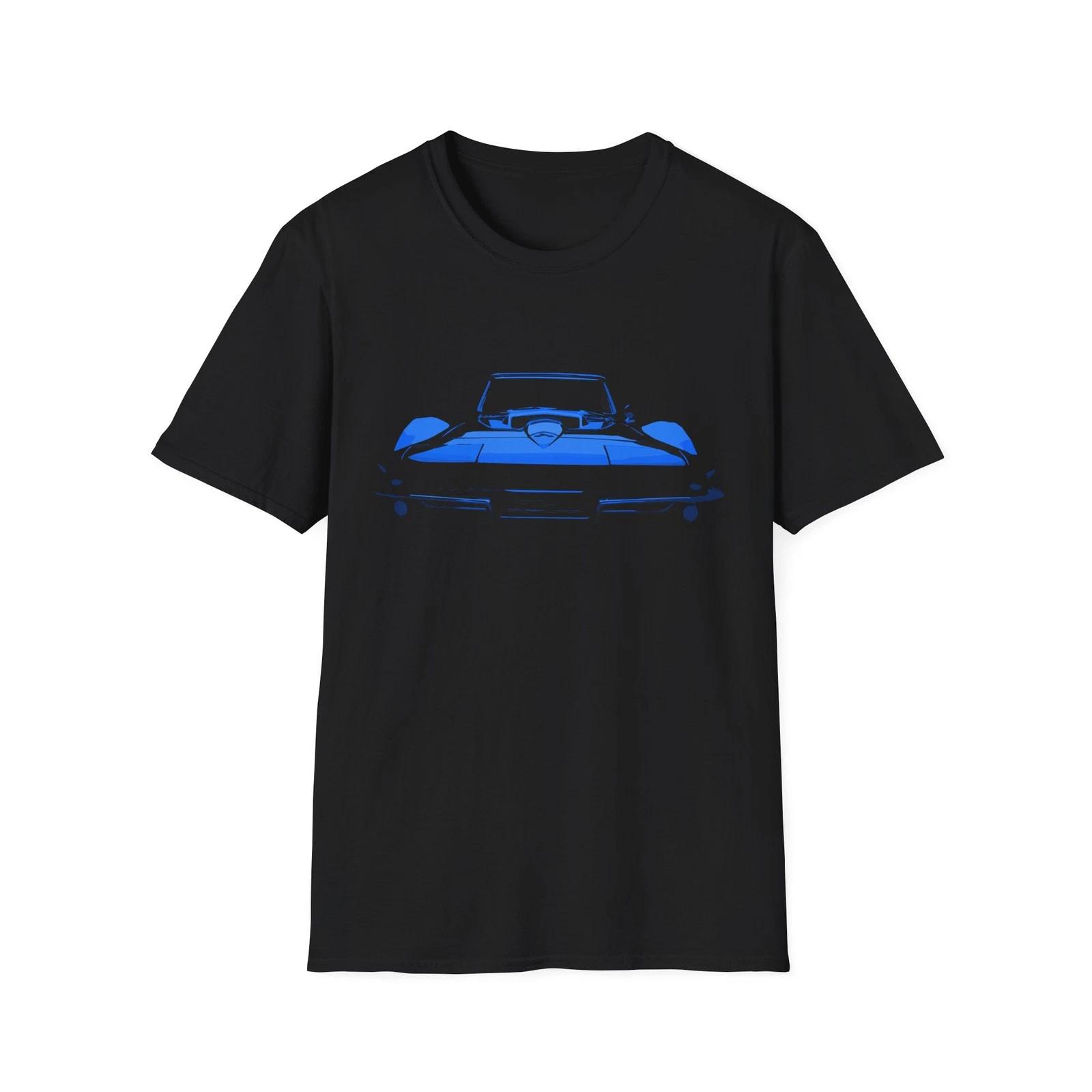 Classic Car Lover T-Shirt 1967 vette Convertible Tee, Vintage Car Enthusiast XL