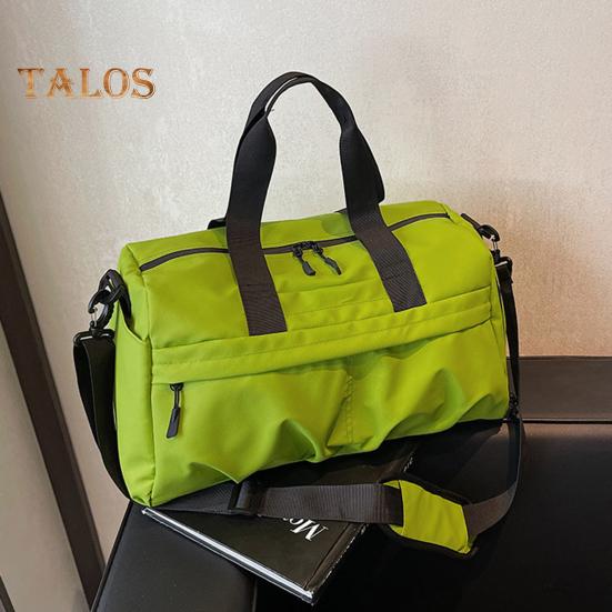 Small Duffel Bag for Sports Gym Bag with Shoe And Wet Clothes Compartment Waterproof Carry-on Travel Bag for Women And Men Weekend Getaway