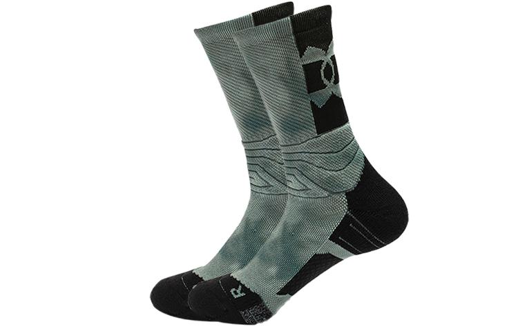Under Armour Crew Socks Unisex 1 Pack Green 1362566-340 XL