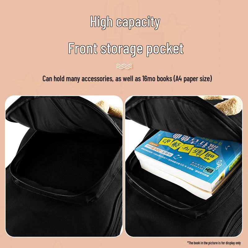 Akusticus Folk Guitar Gig Bag: Cute Personality Backpack for 40/41/36 Inch Guitars