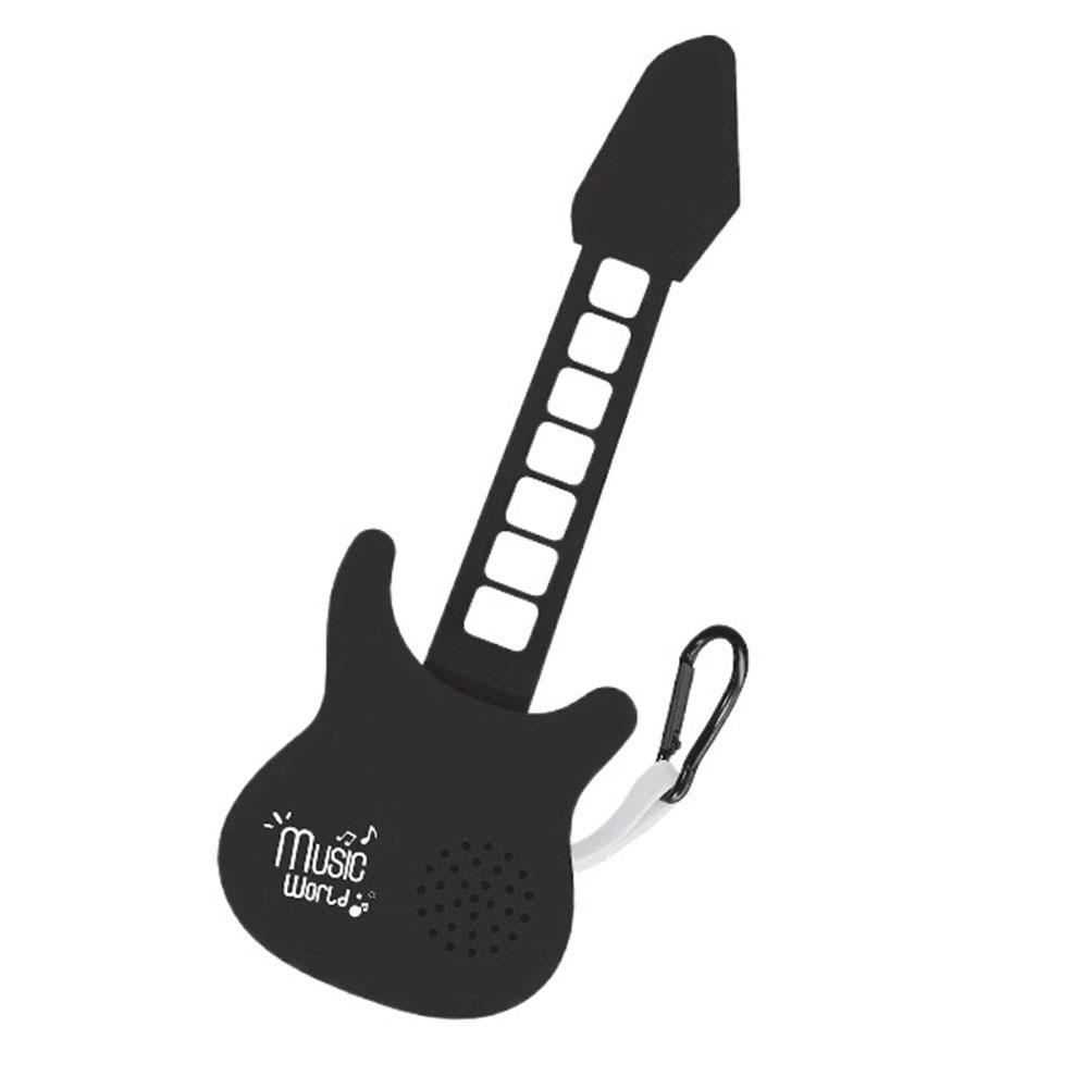 Rainbow Color Silicone Piano Keyboard Foldable Mini Rainbow Guitar Keychain  Music Enthusiasts