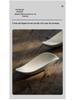 Dehua White Porcelain Tea Scoop for Pu'er Tea Ceremony – Ceramic Tea Leaf Holder and Viewing Tool.