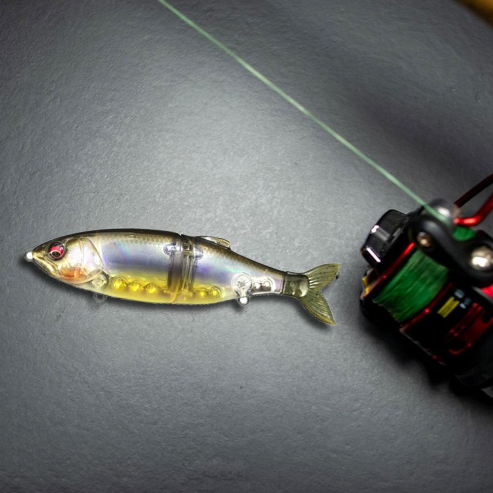 Sinking Glidebait 145mm 32g Fishing Lure with Soft Tail Swimbait for Bass Pike Musky Salmon Zander