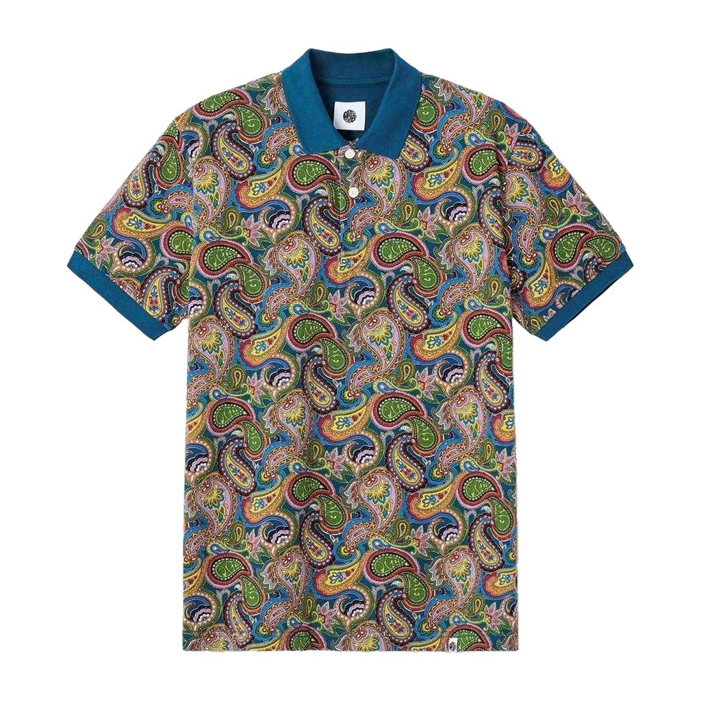 Pretty Green Mens House Paisley Polo Shirt