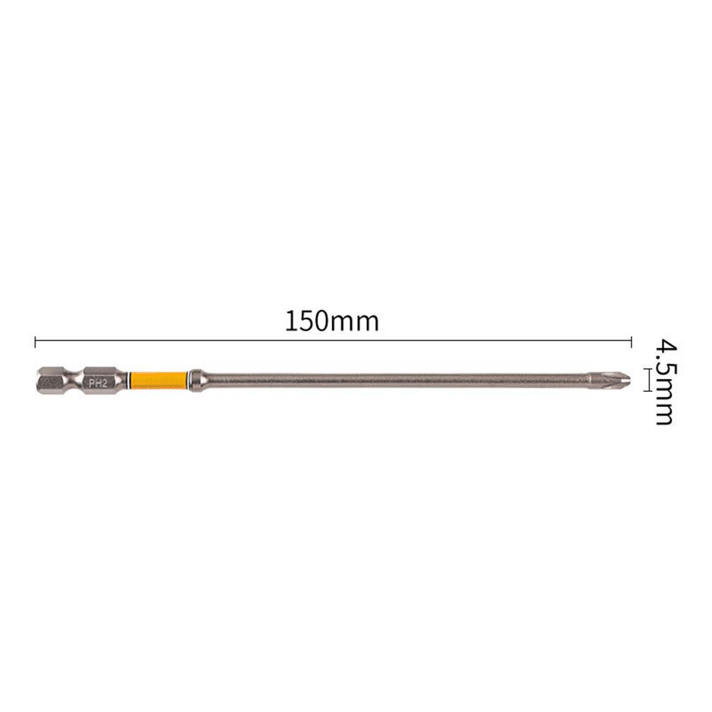 Electric Screwdriver Bit PH2 1pc 14 Hex Shank for Compatible Electric Tools
