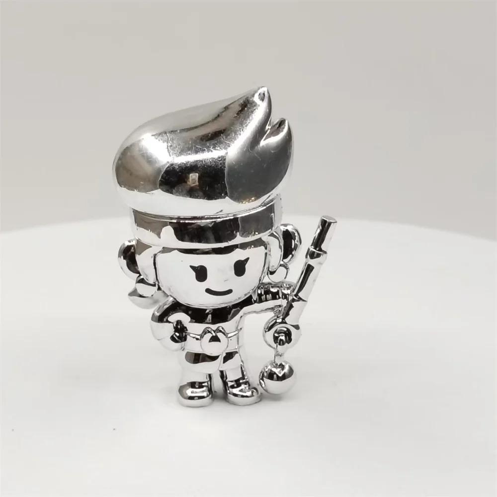 1pcs Original Supercell Heros Leon Crow Spike Collectible Figures Series 1 License Ultra Rare Gold Silver Collection Toy Gifts