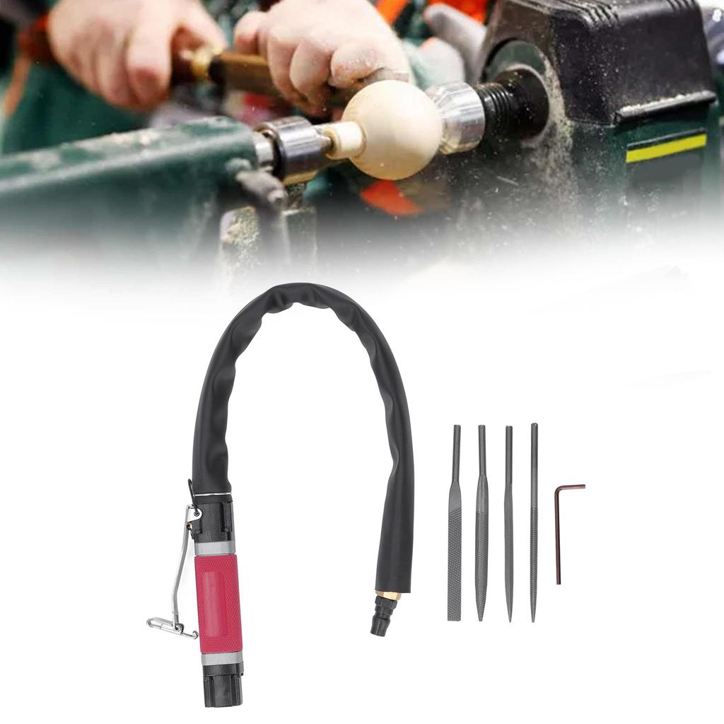 Pneumatic Reciprocating File 5mm Stroke 4000rpm Alloy Steel Air Body Saw File for Trimming Chamfering Deburring