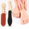 Double Sided Pine Wood Foot File Coarse Fine Grit Natural Pedicure Tool For Effective Heel Toe Exfoliation Care