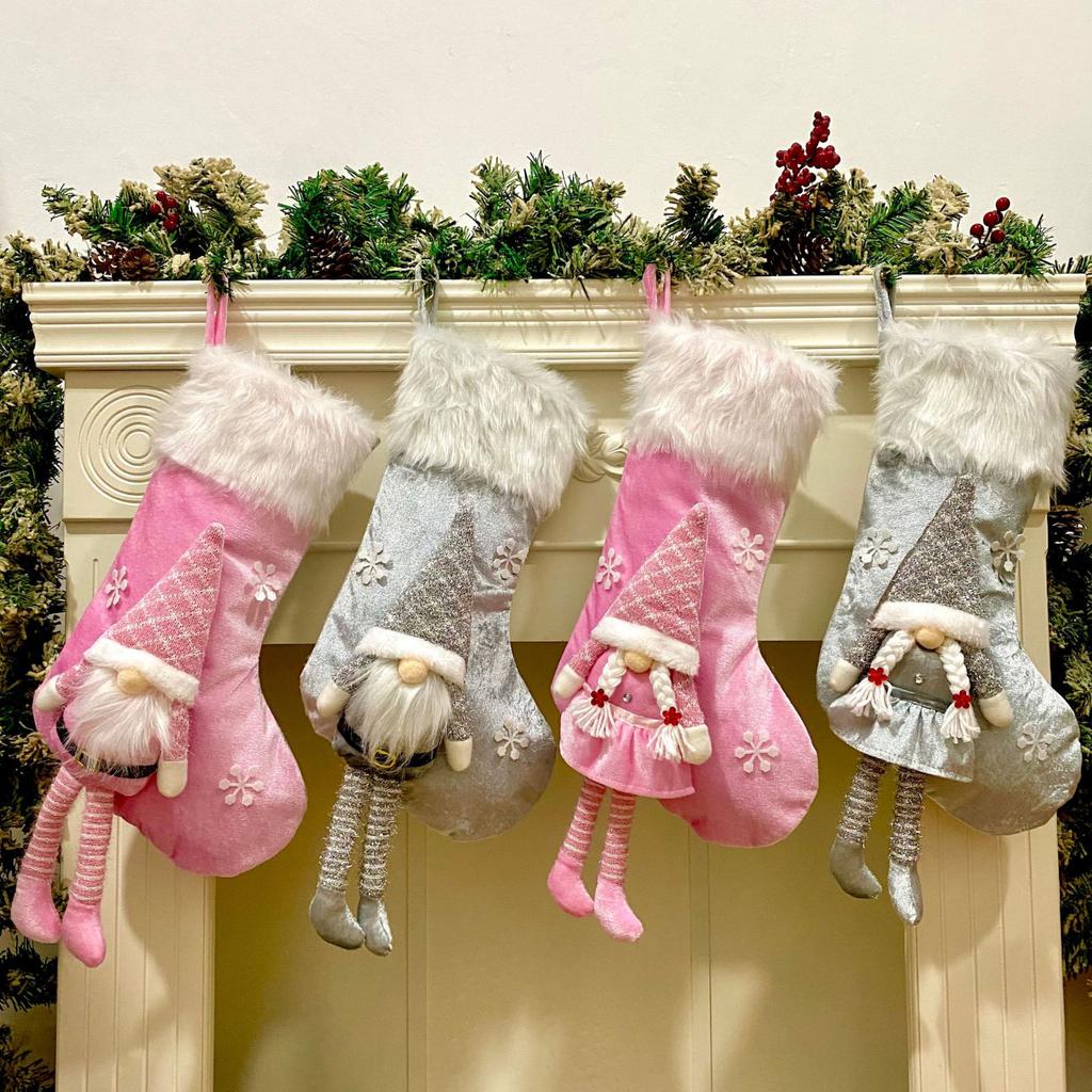 GildedPlush Christmas Socks, Gift Bags, ChristmasCandies, Gifts And Decorative Items