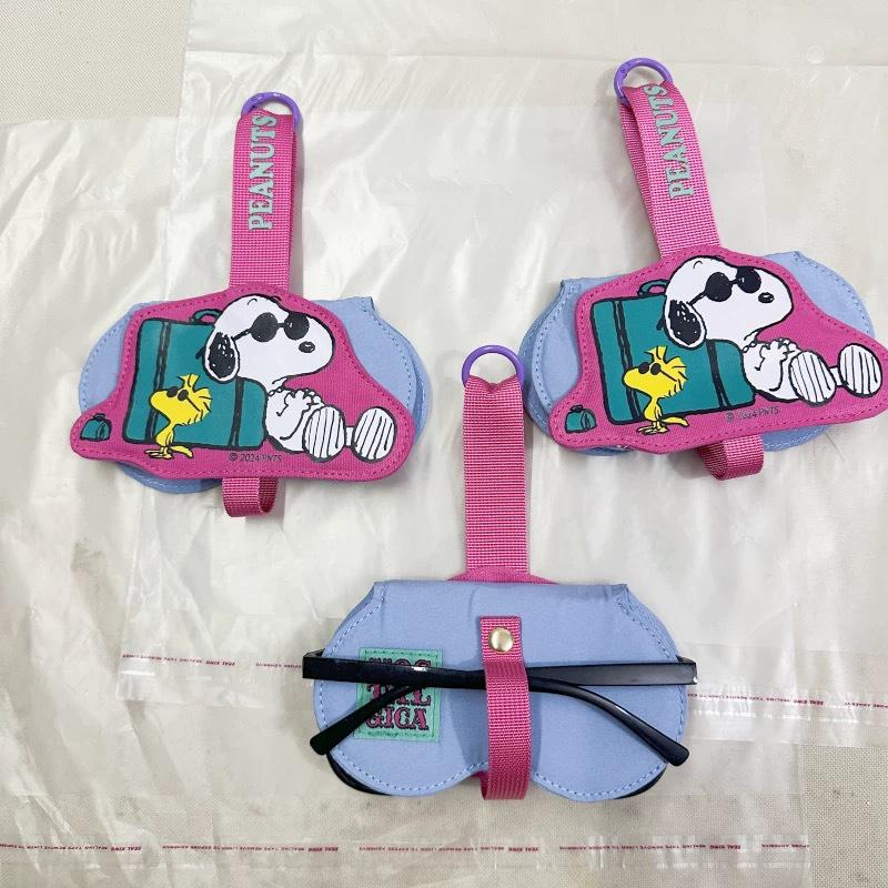 Japanese Snoopy Anime Sunglasses Protective Case - Portable & Anti-pressure Storage Bag