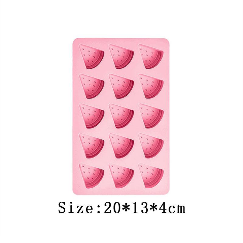 More Style With Lid Geometry Star Ice Mold Bear Chocolate Biscuit Jelly Mould Watermelon Shape Cake Decor Candle Soap Making Set