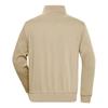 James and Nicholson Mens Workwear Quarter Zip Sweatshirt
