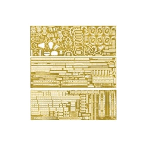 Aoshima Bunka Kyozai (AOSHIMA) 1/350 Scale Ironclad Detail Up Parts Takao Class Common Etching Set Plastic Model