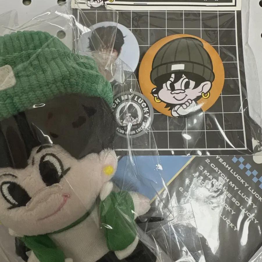 

Riize Troll Wonbin Keyring+can Badge+coaster In Bulk