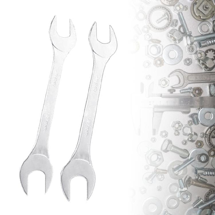 2Pcs Open Ended Spanner Double End Wrench Ultra Thin Metric Wrench Spanner 3mm