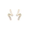 S925 Silver Geometric Simple Versatile Earrings - Elegant Design