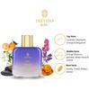 TRÉVITO Bliss Perfume for Women | 100ml | Long Lasting Floral Ambery Scent with Mandarin, Lavender, Jasmine, Orchid, Vanilla & Amber