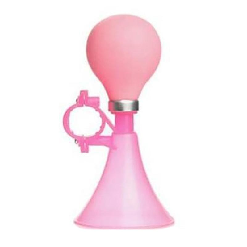 

Bikes Bells Air Horn Kids Honkings Alarm Bikes Bells Trumpet for Cyclings Bikes Handlebars Handle Trumpet розовый
