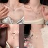 Elegant Pearl Necklace: Trendy, High-End Titanium Steel Clavicle Chain for Women