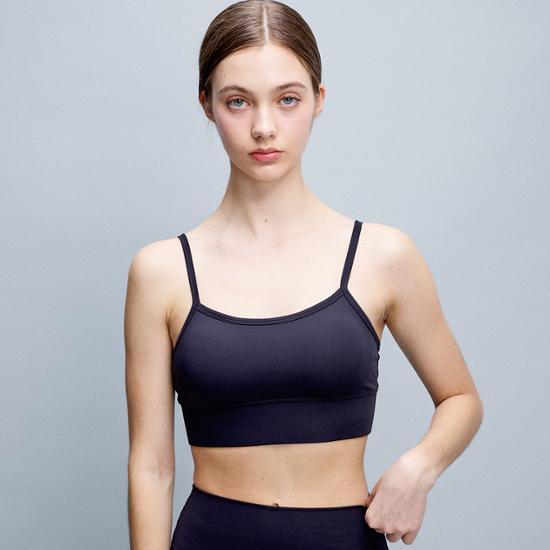 Horaho Skinny Solid Sports Bra Top (3COLORS)
