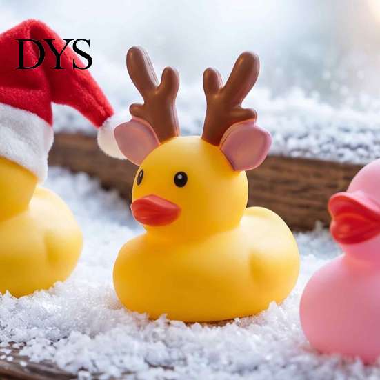 Festive Box Duck Advent Calendar 2026, 24 Day Christmas Countdown with Funny Desk Accessories Pcs Bath Toys, Holiday Gifts for Kids Toddlers