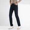 Fengxun Herren Herbst/Winter Verdickte Gewaschene Straight-Leg Jeans FX8109-1