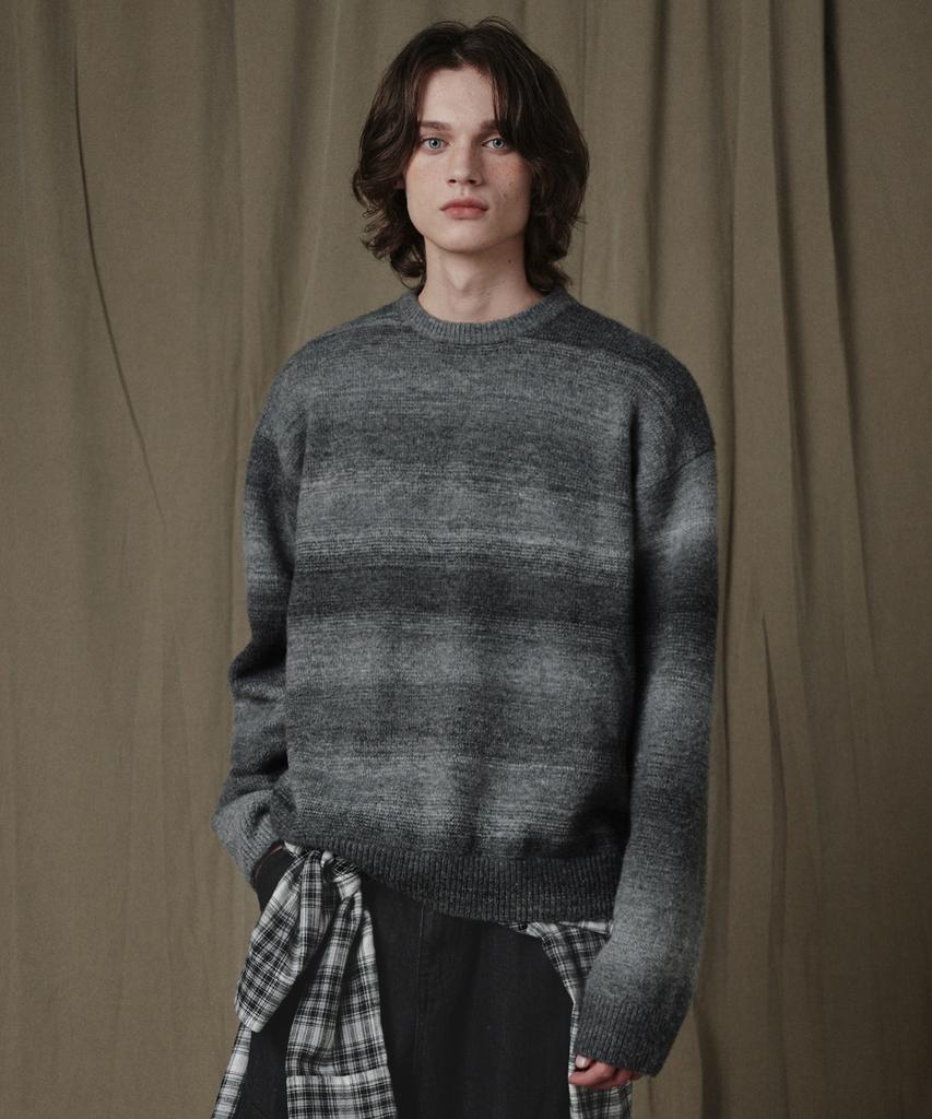 GLW Gradient Brushed Knit Charcoal