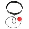 Boxing Ball Headband Set PU Rubber Punching Boxing Ball with Adjustable Headband for Fitness Hand Eye Coordination