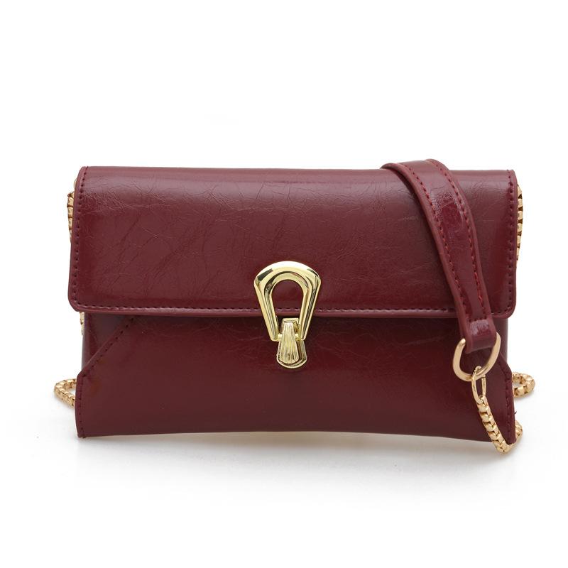 Casual Handbag Women's New Texture Niche Trend Fashion Chain Simple Shoulder Crossbody Envelope Bag