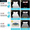 (1/2/3/unit) 5000W Solar Wall Lamp IP65 Outdoor Garden Waterproof LED Human Sensing Light