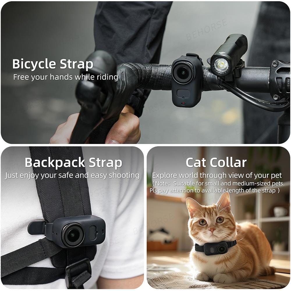 Hand Wrist Silicone Strap For DJI Osmo Nano Silicone Case Protective Cover Adjustable Strap For DJI Osmo Nano Camera Accessories