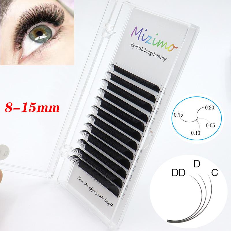 (Offer) Black Single Grafted False Eyelashes, Natural, Soft, Prolonged, Flowering, Eye Makeup Tool