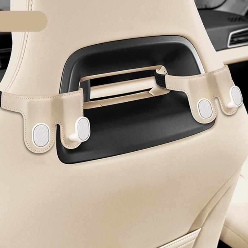 Auto Innenaufbewahrungshaken Automobil Rücksitzhaken für Handtasche Geldbörse Regenschirm Schwerlast Auto Kopfstützenhaken Organizer