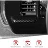 JeCar for Silverado Carbon Fiber Interior Center Console Dash Panel Trim Overlay for 2022 2023 2024 2025 2026 Chevrolet Chevy Silverado