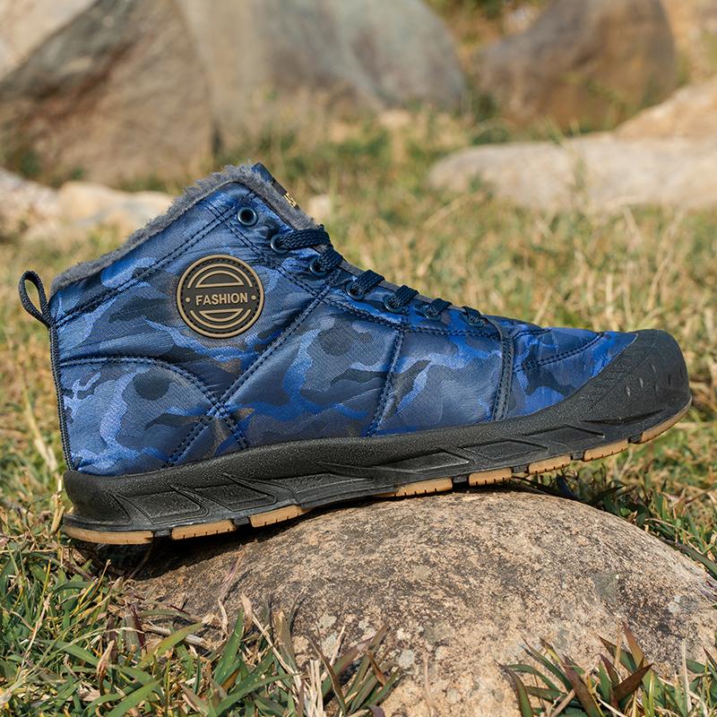 Zimowe bawełniane buty męskie i damskie Outdoor wodoodporne wygodne ciepłe buty śnieżne