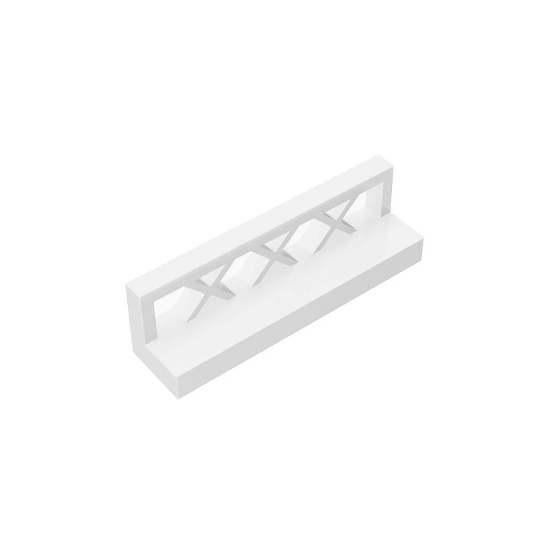 55pcs MOC Compatible 3633 Building Block Parts, House 1x4x1 Fence Piece, DIY Children's Toy Gift
