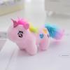 Theme Unicorn Cartoon Plush Toy Backpack Pendant Cute Keyring Decoration Gift
