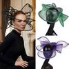 Veil Design Fascinator Hat Luxury Derby Hat Fashion Royal Race Hat  For Women