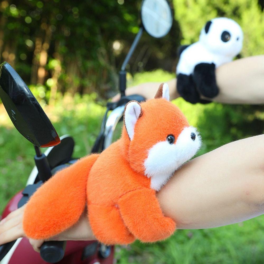 Panda Plush Doll Slap Bracelet Capybara Monkey Plush Wrist Band Slap Bracelet Series  Home Decor