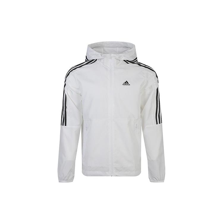 Men s adidas Sports Hooded Jacket White FT2833 XL