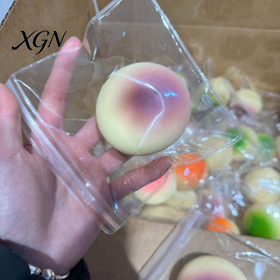 Stress Reduction Ball Simulated Bun Shape Squeeze Toy Slow Rising Dumpling Sensory Fidget Pinch Relief Relaxation Decompression Tool