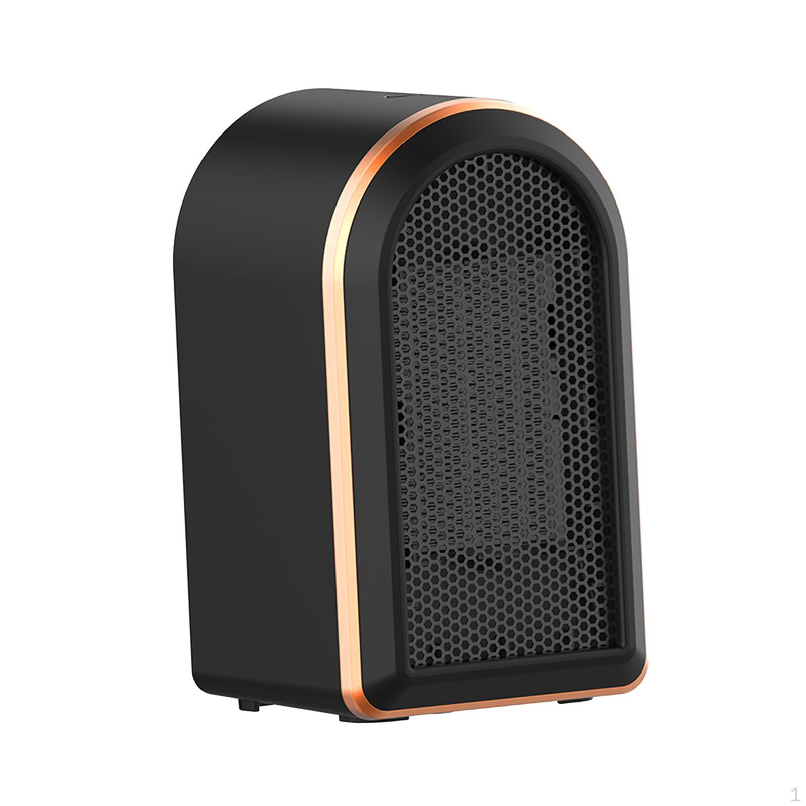 

Маленький электрический обогреватель, мини-вентилятор, портативный обогреватель для помещений чёрный