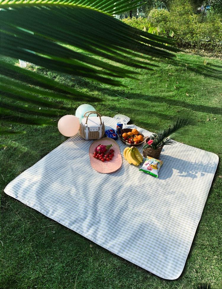 Tapis de pique-nique et de camping imperméable Beilian - Épais, portable, tapis de sol d'extérieur résistant à l'humidité