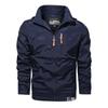 Mens Lightweight Windproof Waterproof Casual Jacket Hooded Outerwear Outdoor Leisure