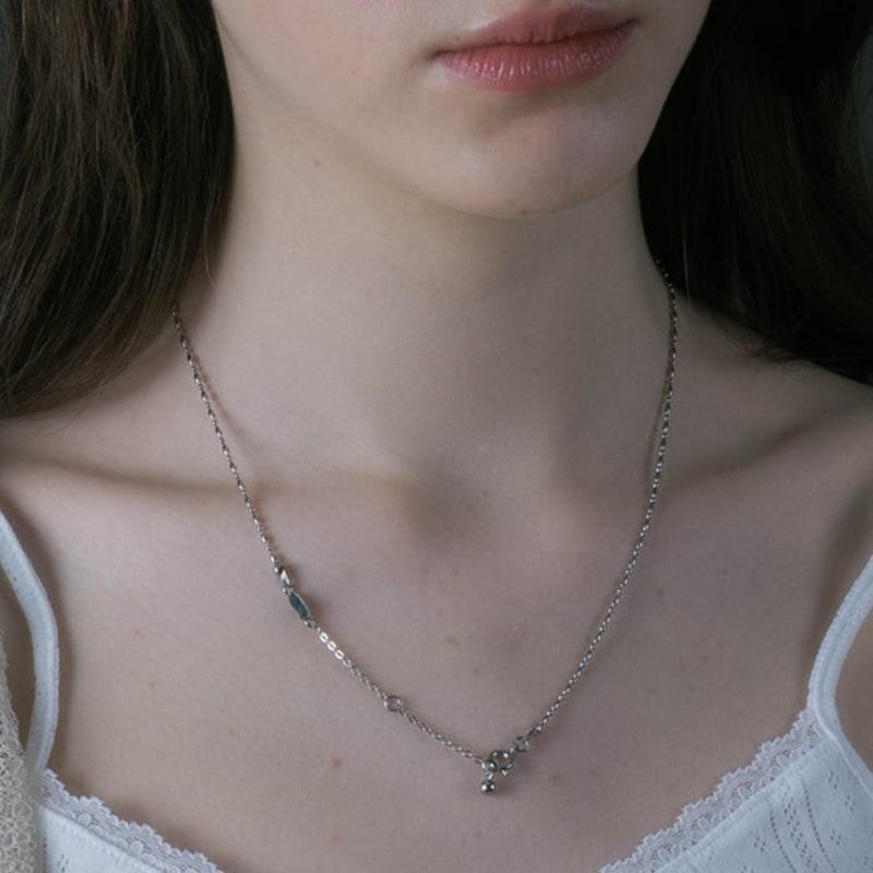 Pearlymore Daily Volume Chain necklace_PM25N009SS