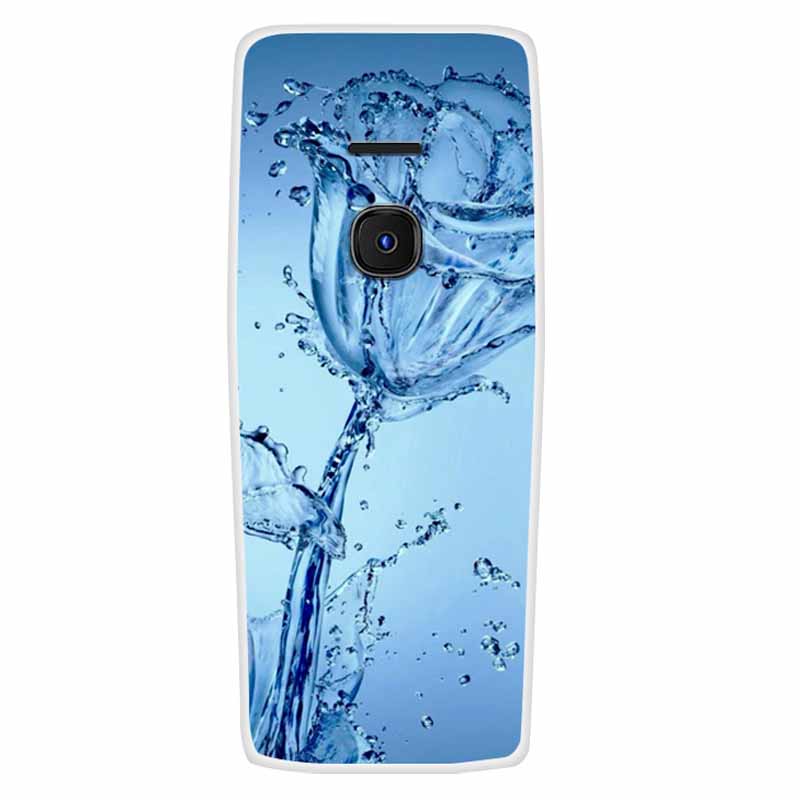 

For Nokia 8210 4G Case Soft Silicone Space Landscape Covers for Nokia 6300 4G Cases Colorful Bumpers Cat Phone Protective Bags Nokia 8210 4G