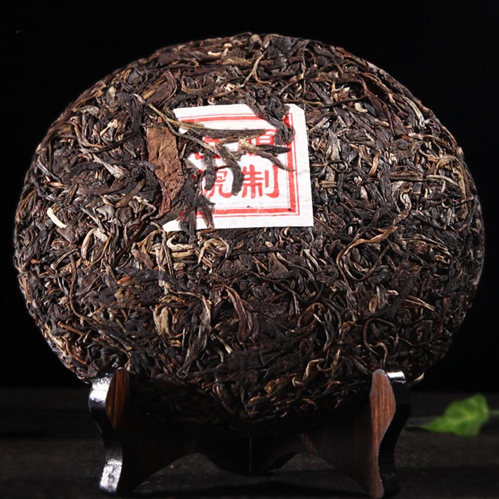 Yunnan Pu Erh Tea 357g Raw Pu Erh Cake Handmade Ancient Tree Premium Loose Leaf