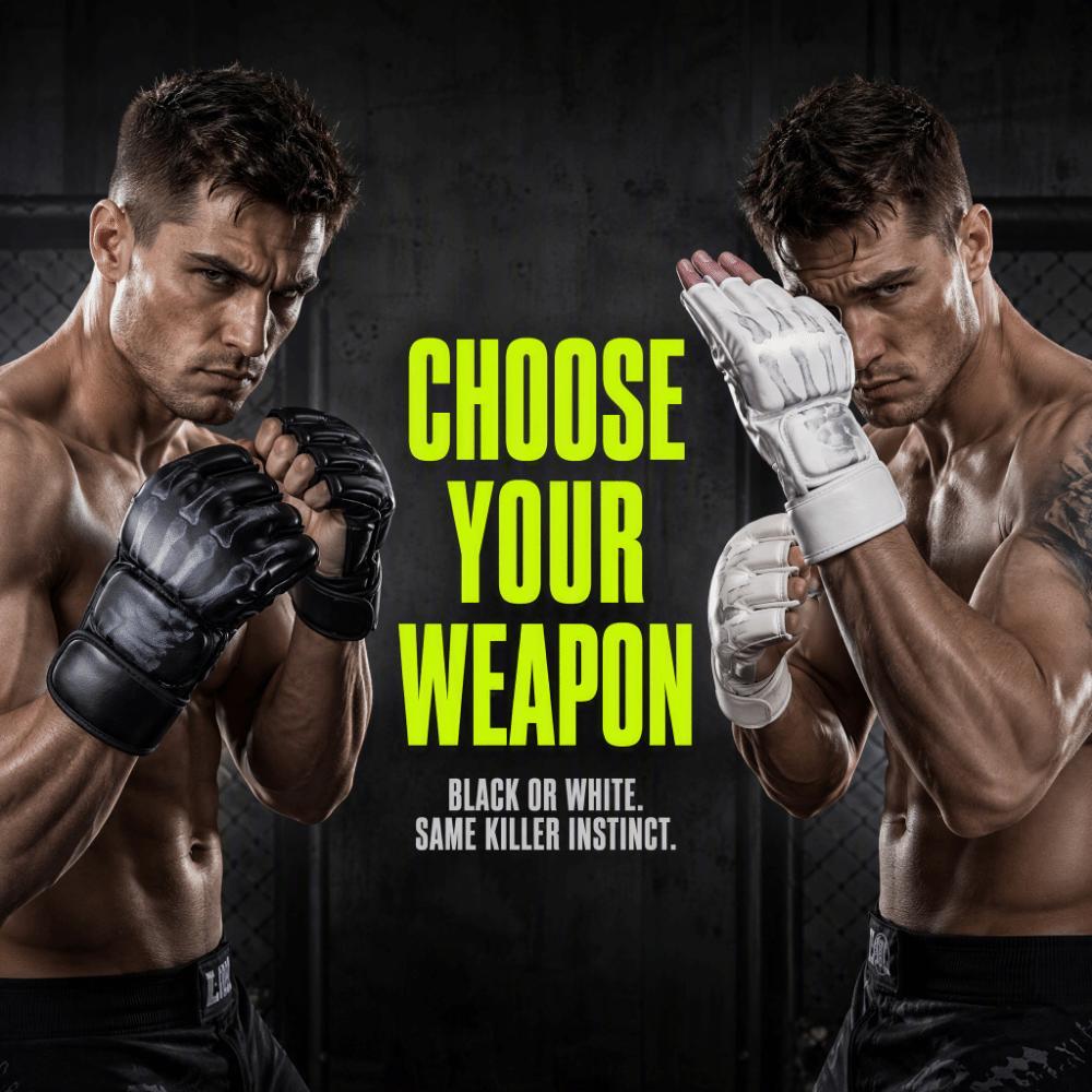 2pcs PU Leather Surface Boxing Training Gloves Adjustable Wrist Strap Sandbag Gloves Combat Sport