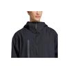 Adidas Rain.Rdy Windproof Loose Comfortable Hooded Long Sleeve Jacket Men Jackets Black JD6665